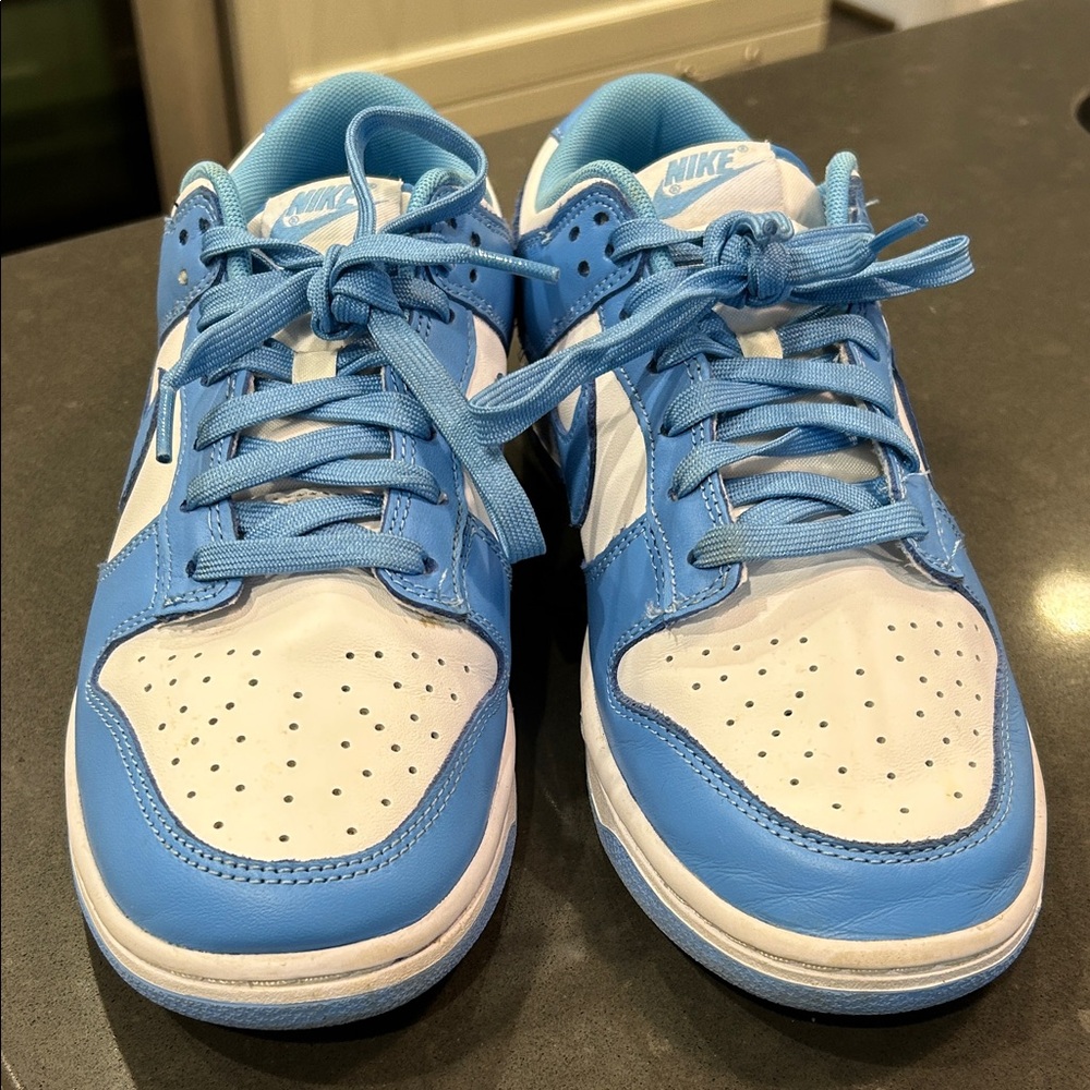 Nike Dunk UNC Sky Blue and White Athletic Shoes